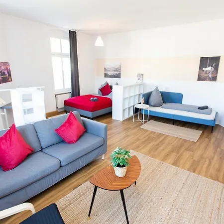 Appartement Fullhouse - Halle - K46 - Nespresso - 2 Queensize Beds - Smarttv Halle (Saale)