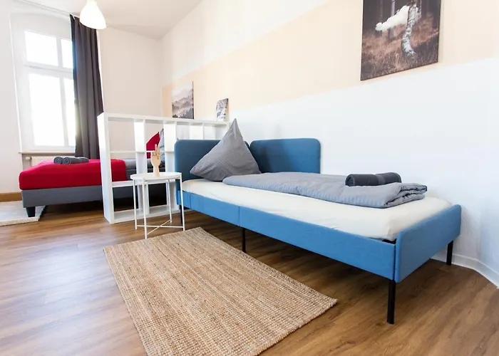 Fullhouse - Halle - K46 - Nespresso - 2 Queensize Beds - Smarttv Lägenhet Halle (Saale)