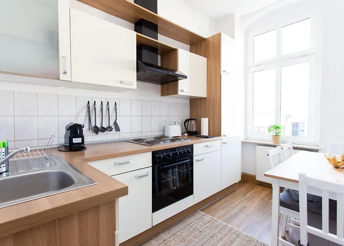 Lägenhet Fullhouse - Halle - K46 - Nespresso - 2 Queensize Beds - Smarttv Halle (Saale)