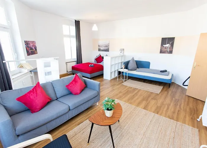 Lägenhet Fullhouse - Halle - K46 - Nespresso - 2 Queensize Beds - Smarttv Halle (Saale)