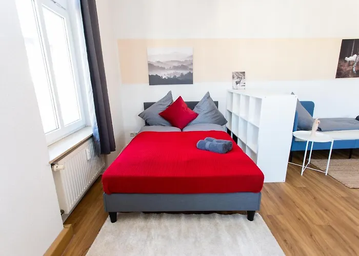 Fullhouse - Halle - K46 - Nespresso - 2 Queensize Beds - Smarttv Lägenhet *