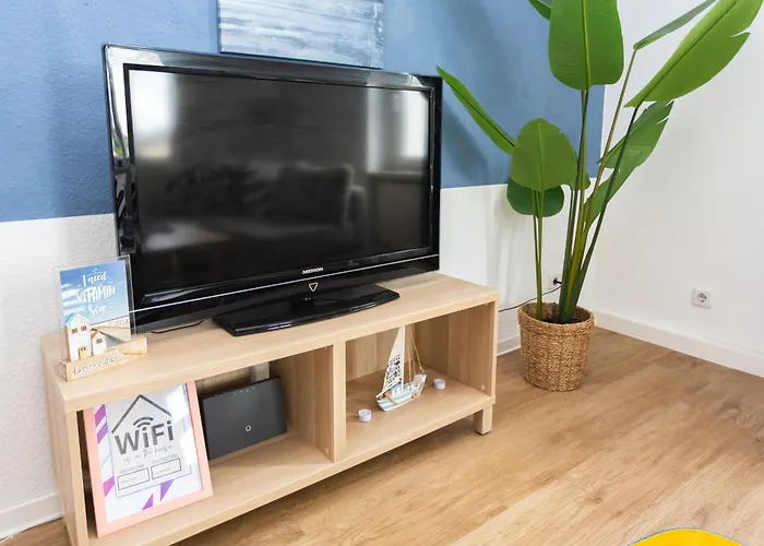 Lägenhet Fullhouse - Halle - K46 - Nespresso - 2 Queensize Beds - Smarttv *