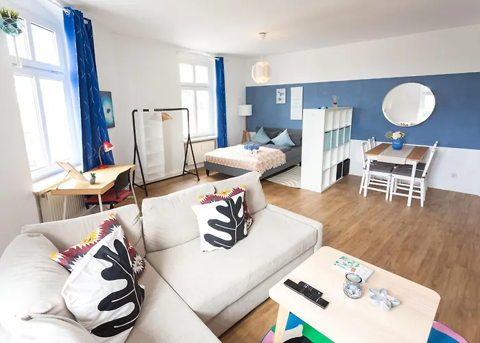 Lägenhet Fullhouse - Halle - K46 - Nespresso - 2 Queensize Beds - Smarttv *